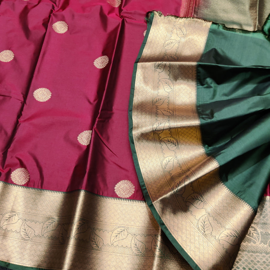 Kanchi semi vintage silk Saree -KS23