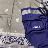 Viscos silk saree -V04