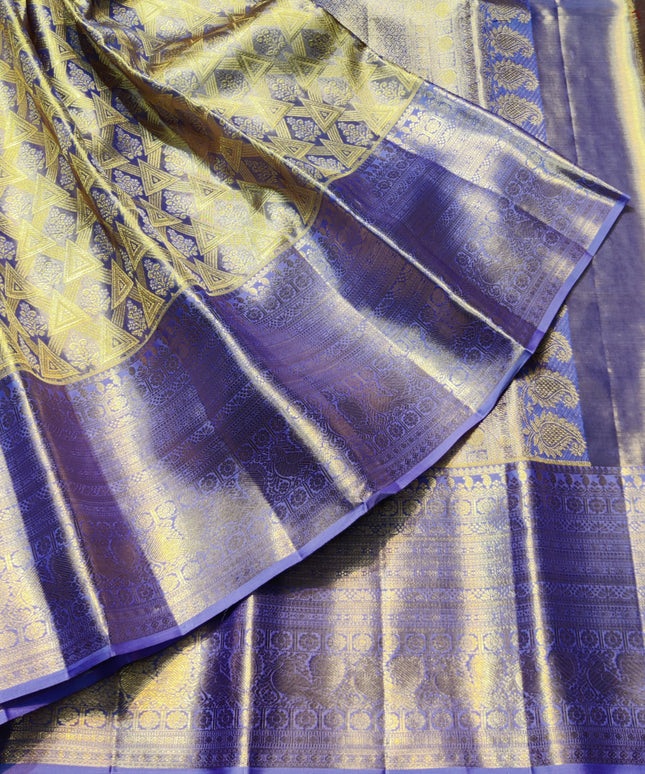 Kanchi Pattu Wedding Sarees @50% Off -KMP1741