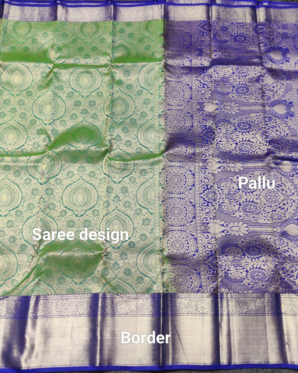 Kanchi pure Bridal wear saree @40% Off - KMP2001 alternate view