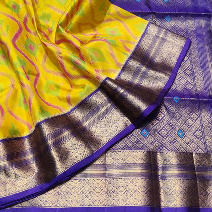Ikkath Pure Silk Pattu Saree- IKT54