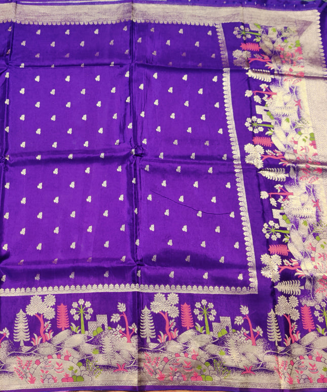 Mashru Silk Saree- MS35