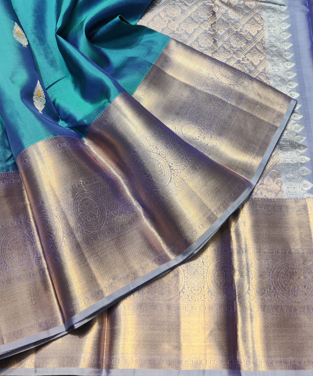 Meenakari kanchi Butta Saree - KMP3067