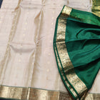 Kanchipattu small border saree - KMP203