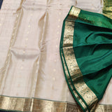 Kanchipattu small border saree - KMP203