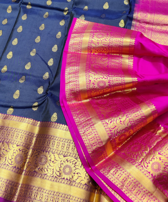 Kanchi Pattu Saree - KMP296