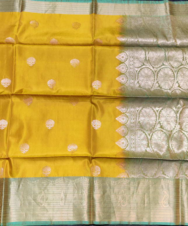 Meenakari kanchi lightweight pattu Saree - KMP2005