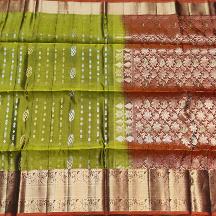 Meenakari kanchi lightweight pattu Saree - KMP3061