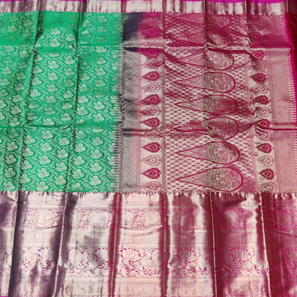 Kanchi pattu half fine bridal wear saree HF21