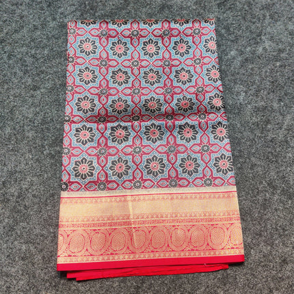 Kalamkari Silk saree - KM02