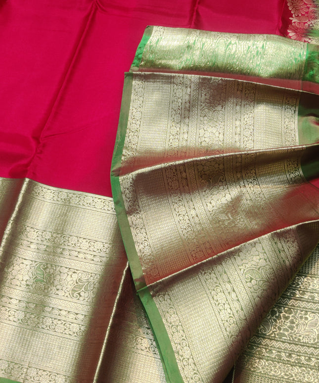 Kanchi pure soft silk Saree - KMP1570