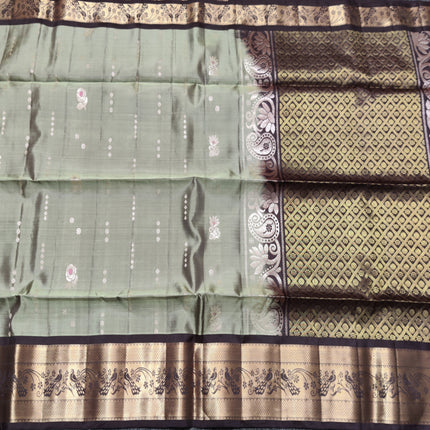 Meenakari kanchi lightweight pattu Saree - KMP3145