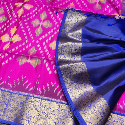 Ikkath Pure Silk Pattu Saree- IKT56