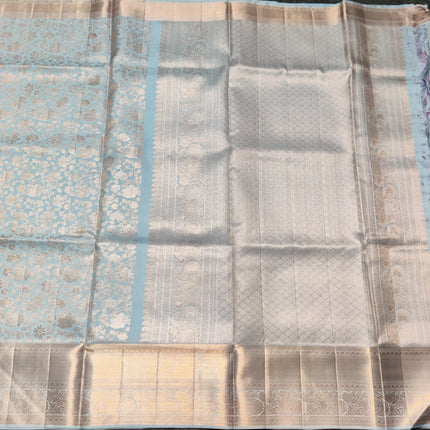 Kanchi Meenakari Brocade Pure handloom Silk Saree - KMP1975