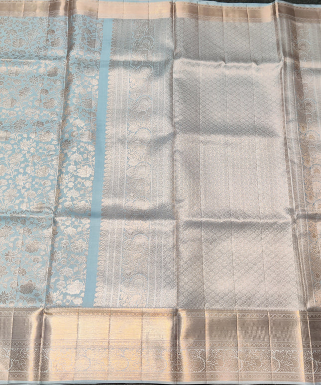 Kanchi Meenakari Brocade Pure handloom Silk Saree - KMP1975