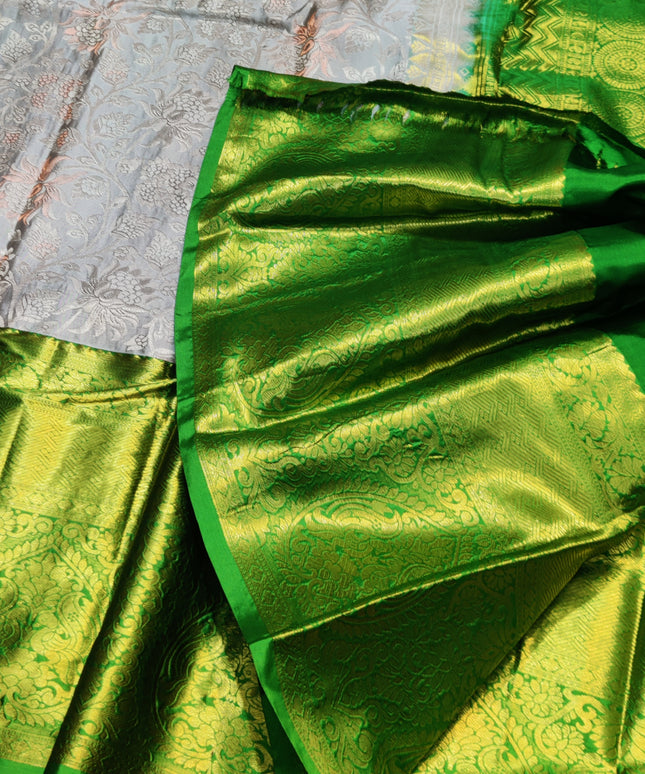 Kanchi pattu half fine Bridal Saree - HF04