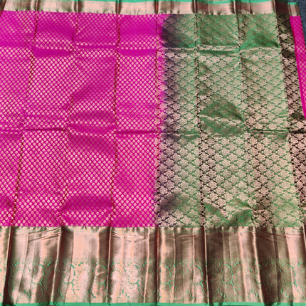 Kanchi pattu half fine Bridal Saree - HF11