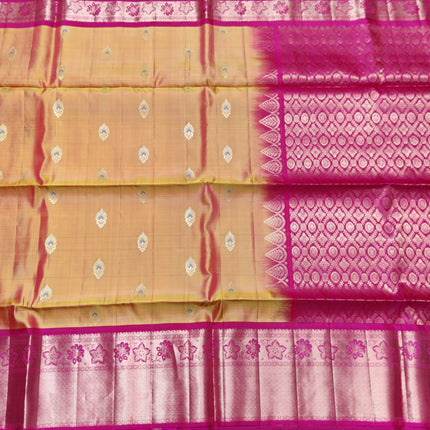 Meenakari kanchi lightweight pattu Saree - KMP3149