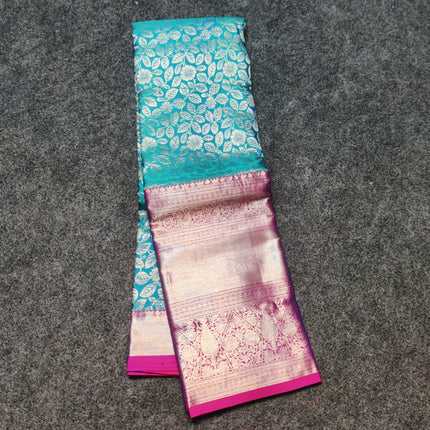 Kanchi pattu half fine bridal wear saree HF34