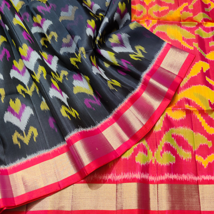 Ikkath Pure handloom silk saree - IKT11