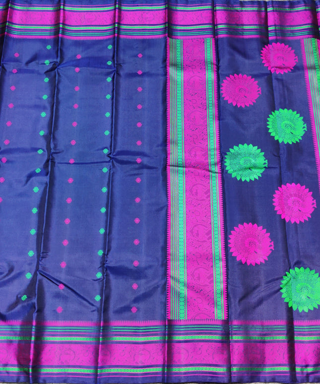 Kanjivaram Resham Silk Saree - KMP1536