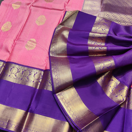 Kanchi Kuttu Vintage Handloom Pattu Saree - KMP3037