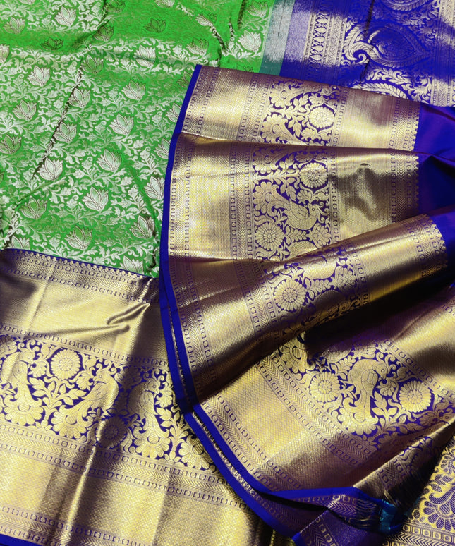 Kanchi pure Bridal wear saree @30% Off - KMP14