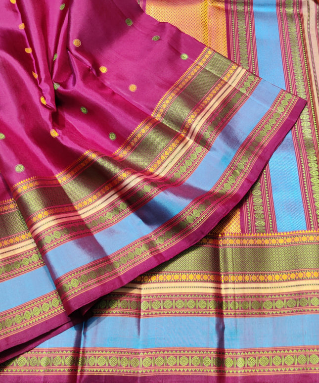Kanjivaram Resham Silk Saree - KMP1969