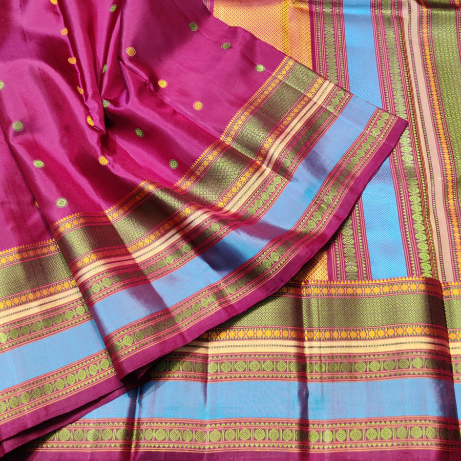 Kanjivaram Resham Silk Saree - KMP1969