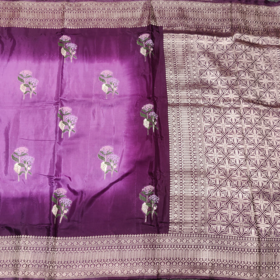 Satin Silk Saree- SA17