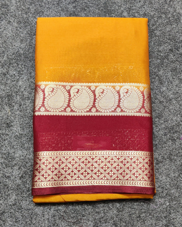 Mysore crepe semi silk saree - M20