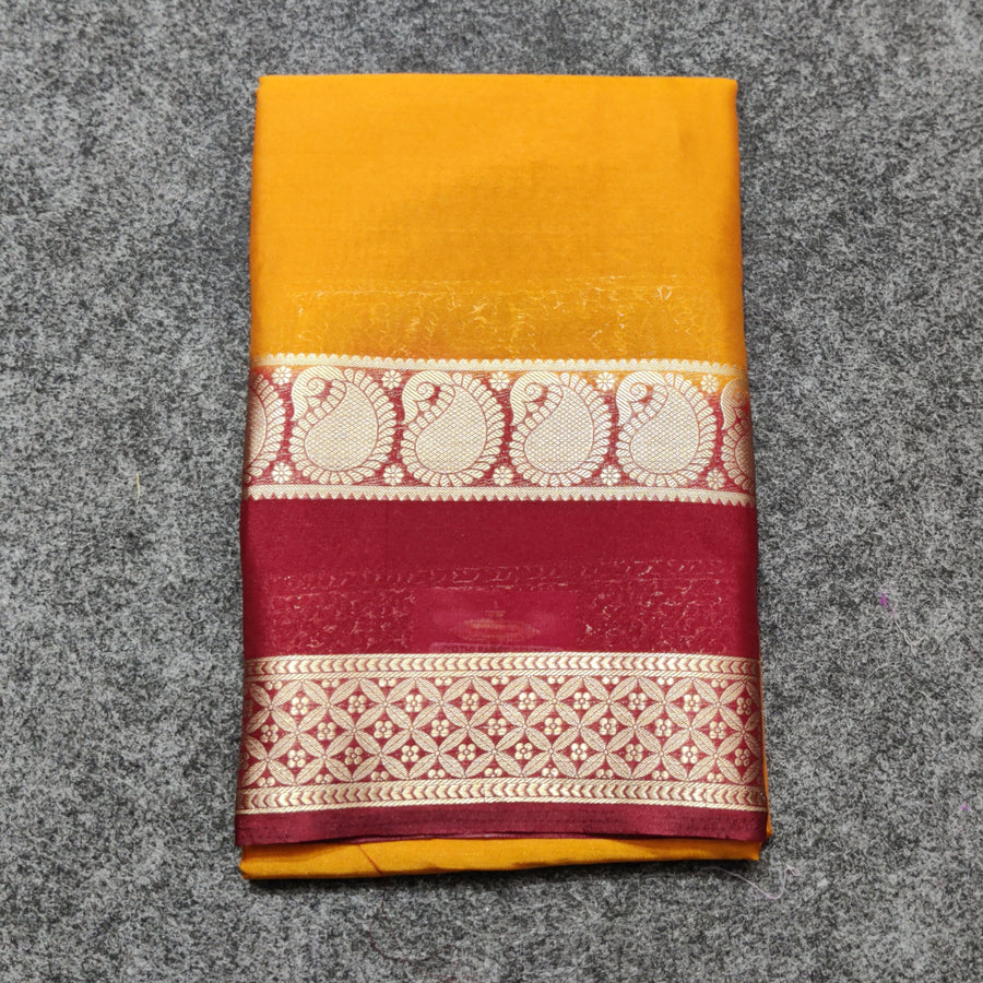 Mysore crepe semi silk saree - M20