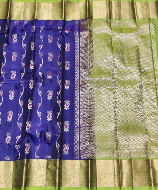 Meenakari kanchi lightweight pattu Saree - KMP308