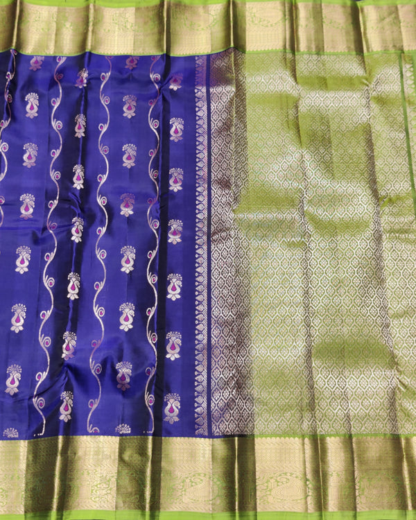 Meenakari kanchi lightweight pattu Saree - KMP308 alternate view