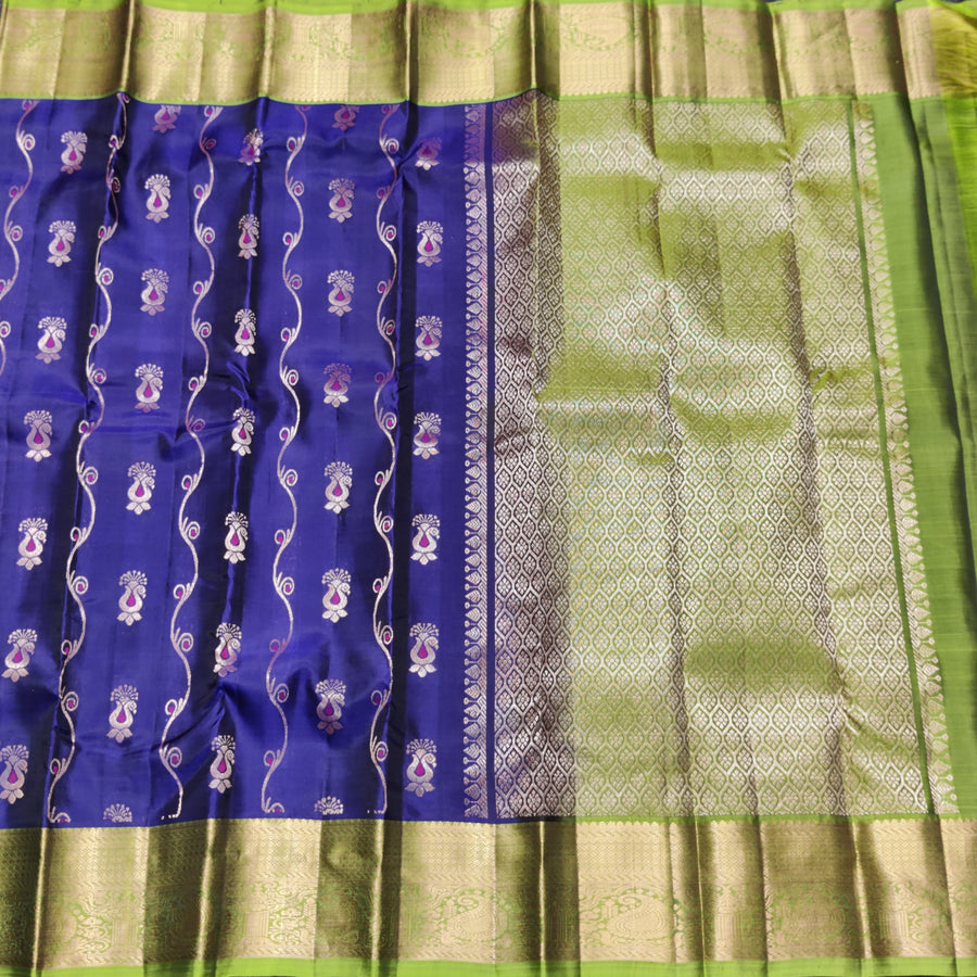 Meenakari kanchi lightweight pattu Saree - KMP308