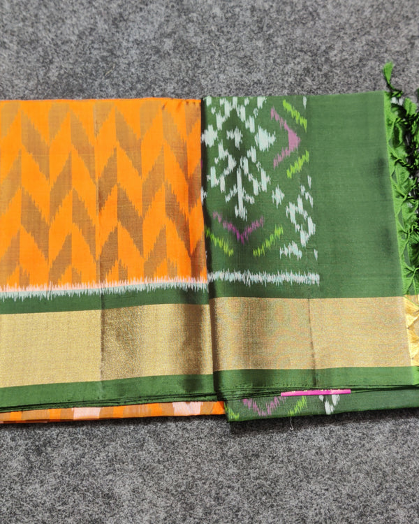 Ikkath Pure handloom silk saree - IKT10