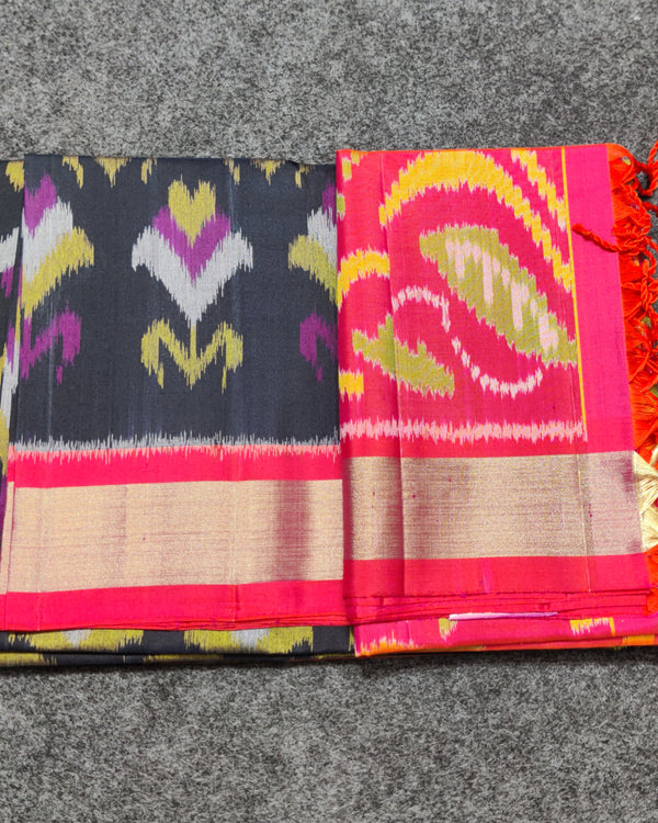 Ikkath Pure handloom silk saree - IKT11