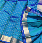 Kanchi pattu small border saree - KMP256
