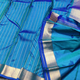 Kanchi pattu small border saree - KMP256