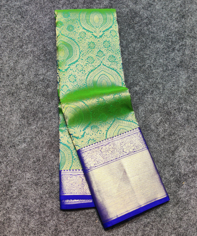 Kanchi pure bridal silk saree - KMP1517