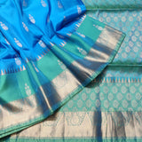 Lightweight pattu Scurt Border Saree - LWP301
