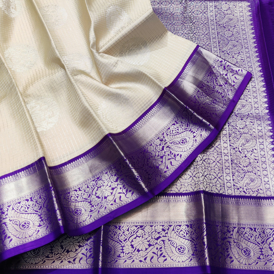 50% off Kanchi kuttu vintage Handloom saree - KMP80