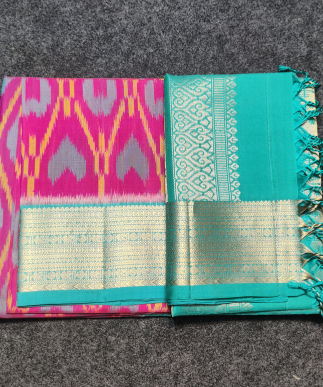 Ikkath Pure Silk Pattu Saree- IKT61