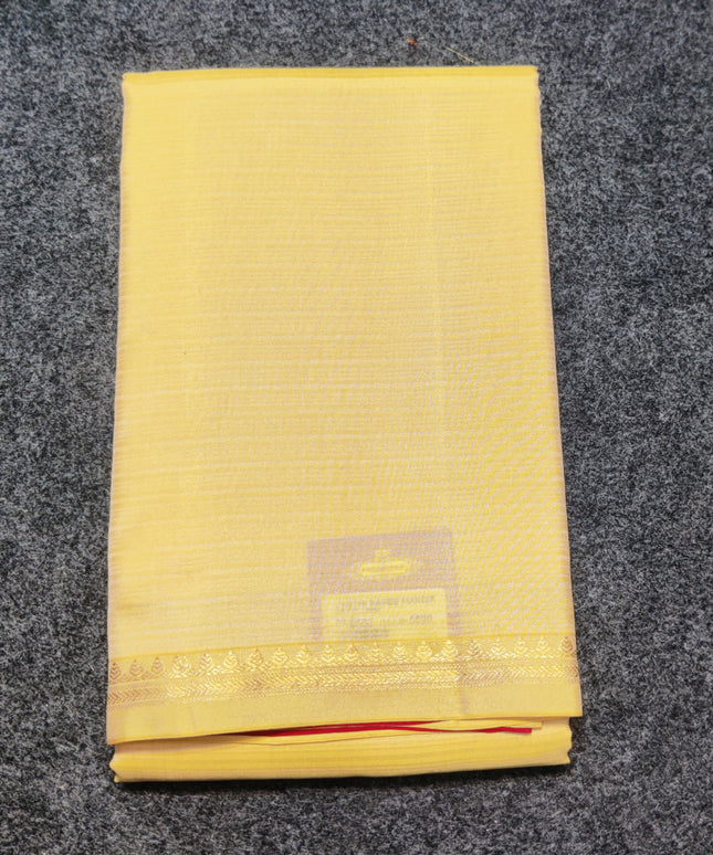 Kanchi pattu small border saree - KMP2031
