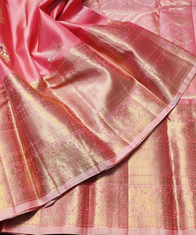 Kanchi pattu pure silk Saree - KMP1262