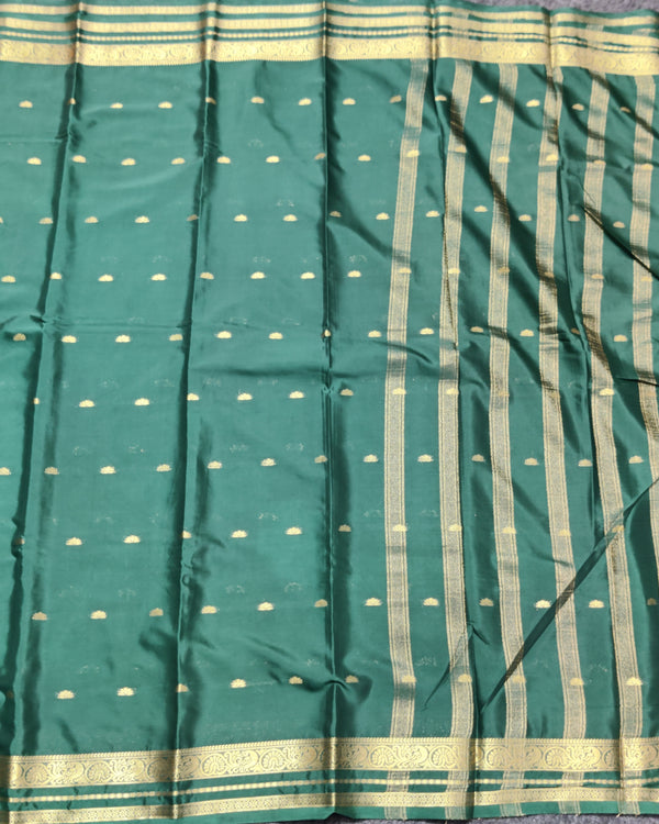 Mysore crepe semi silk saree - M08 alternate view