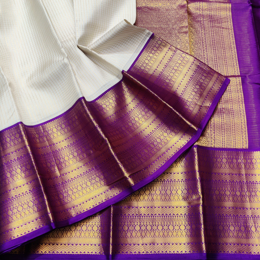 50% off Kanchi kuttu vintage Handloom saree - KMP61