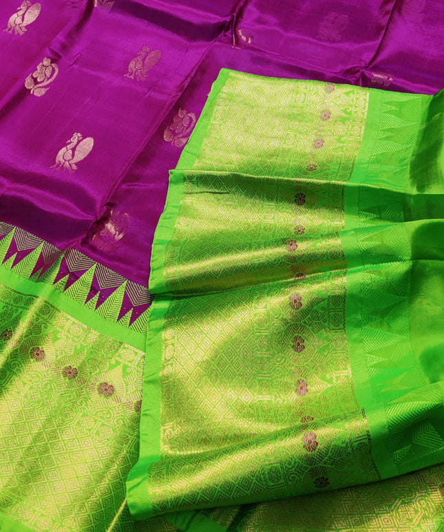 Kuppadam pattu saree - KP30