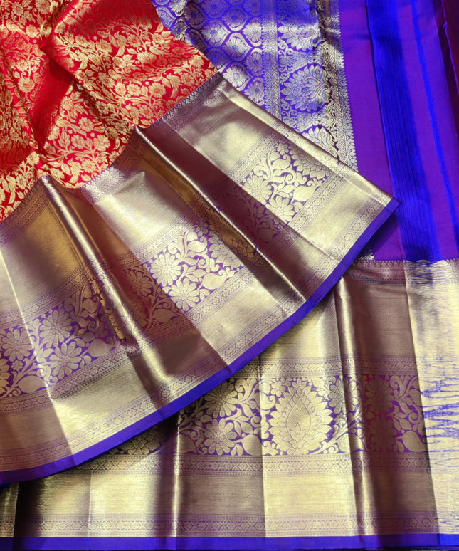 Kanchi pure Bridal wear saree @30% Off - KMP10
