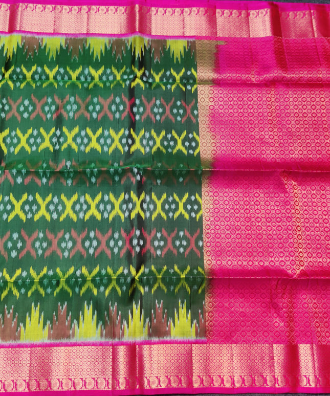 Ikkath Pure Silk Pattu Saree- IKT55